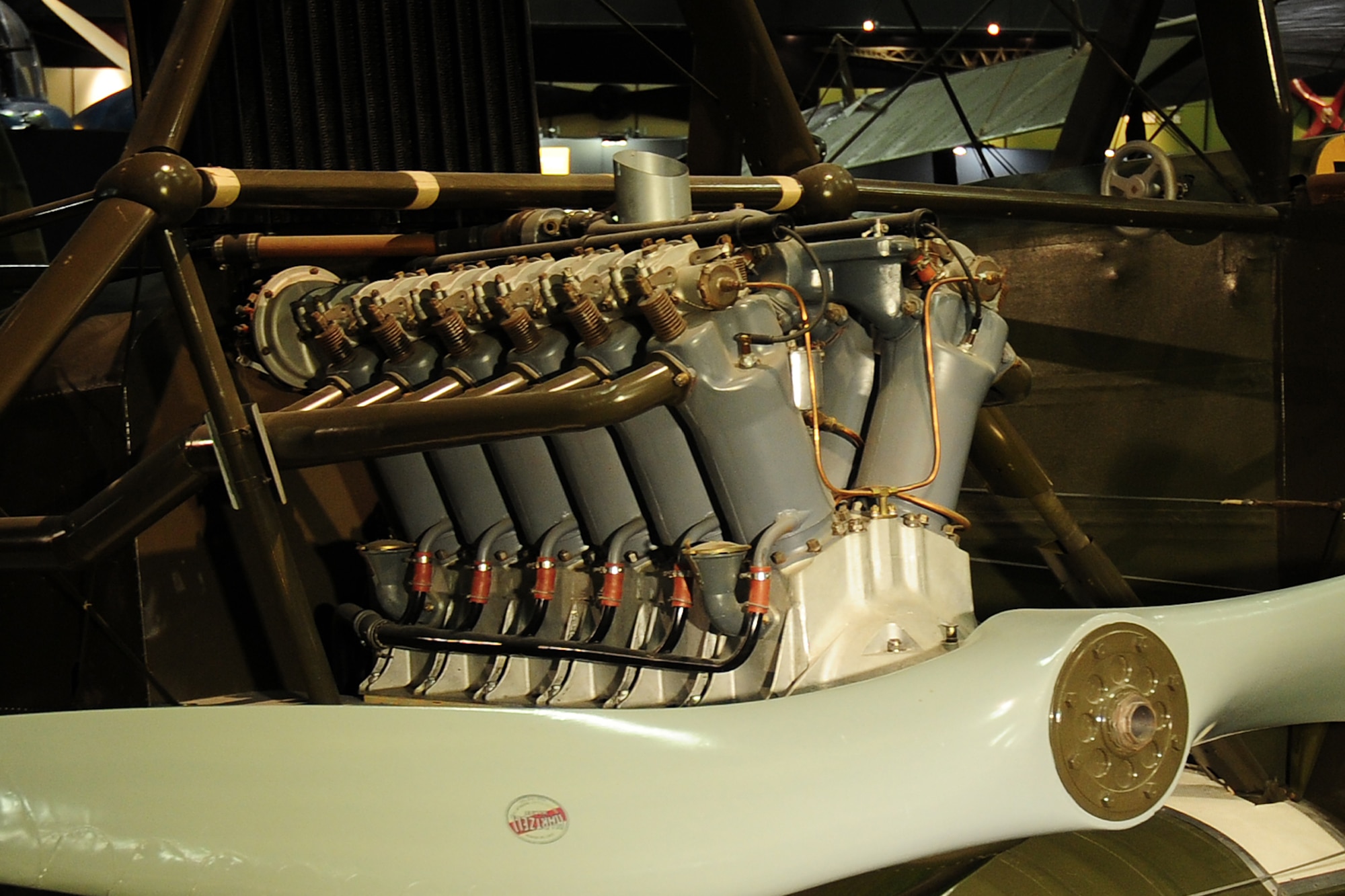 DAYTON, Ohio -- Martin MB-2 in the Early Years Gallery at the National Museum of the United States Air Force. (U.S. Air Force photo)