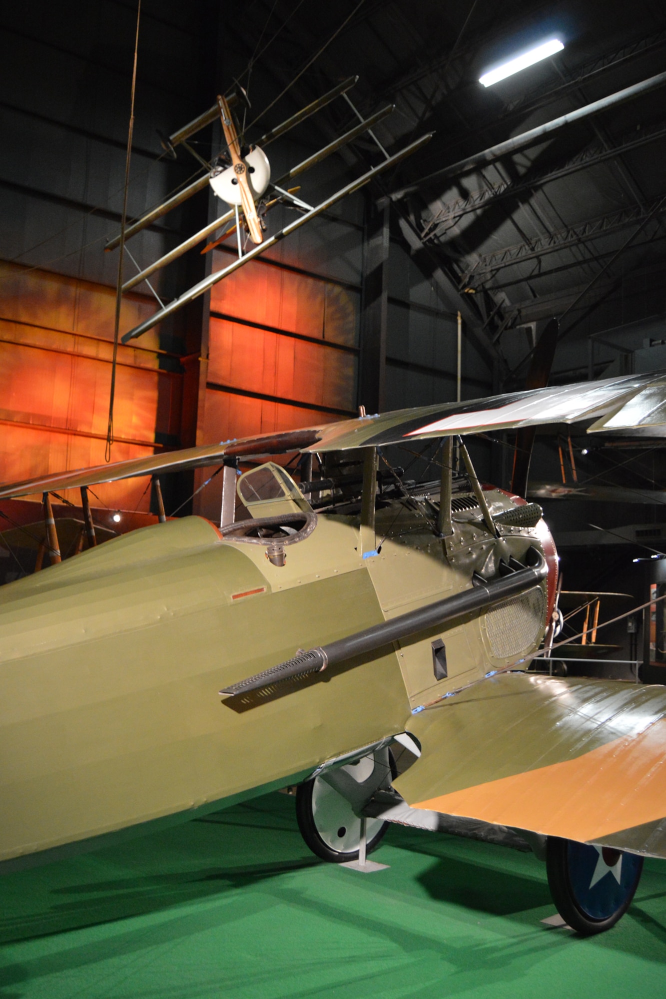 DAYTON, Ohio -- SPAD XIII in the Early Years Gallery at the National Museum of the United States Air Force. (U.S. Air Force photo) 