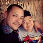 Roberto J. Perez and son Ryunosuke on one of their many trips to Japan. Perez, a chief medical officer with 303rd Maneuver Enhancement Brigade, 9th Mission Support Command, frequently accompanies his son on visits to Japan where a part of the son’s heritage originates.