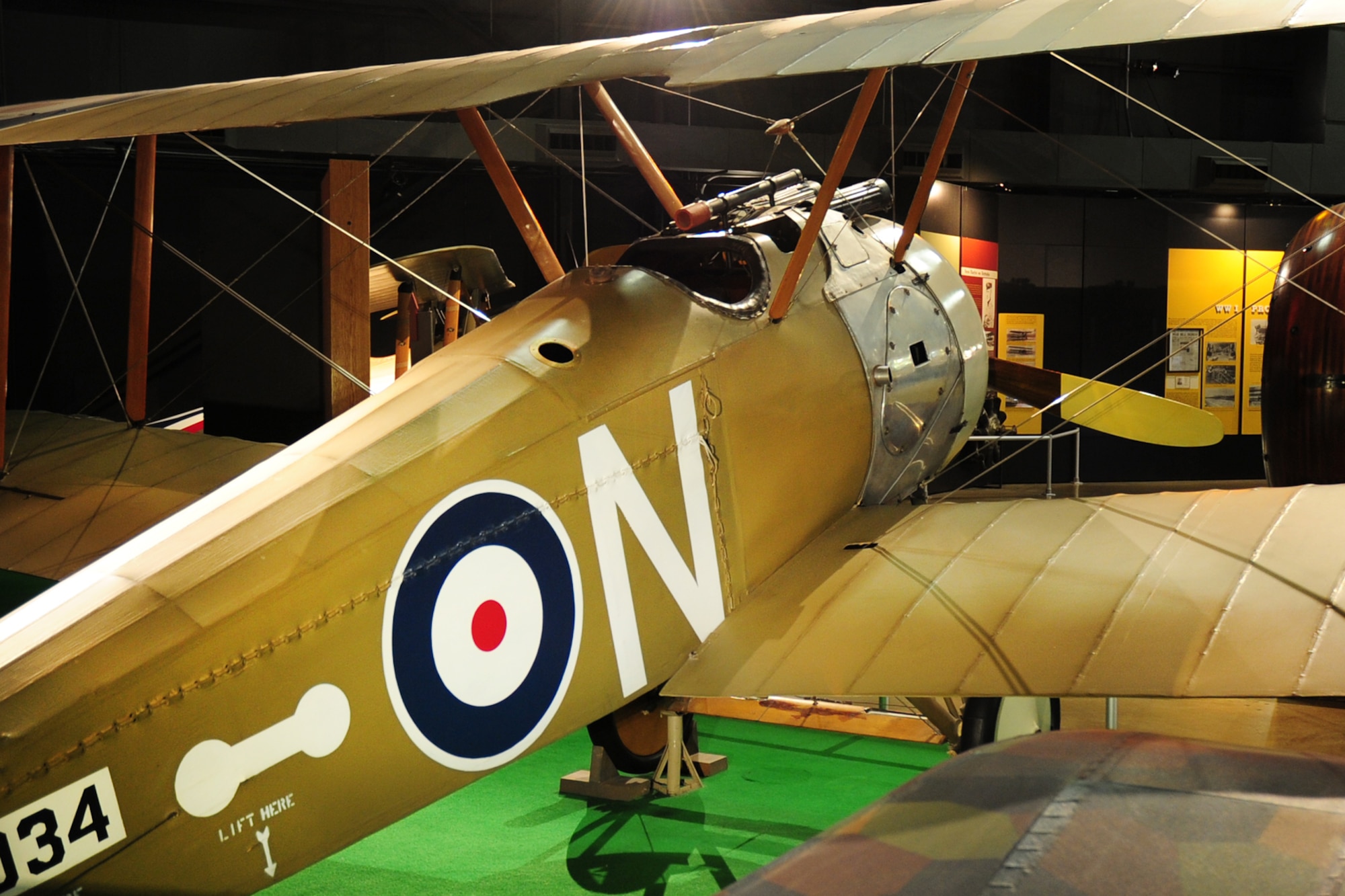 DAYTON, Ohio -- Sopwith Camel F.1 in the Early Years Gallery at the National Museum of the United States Air Force. (U.S. Air Force photo) 