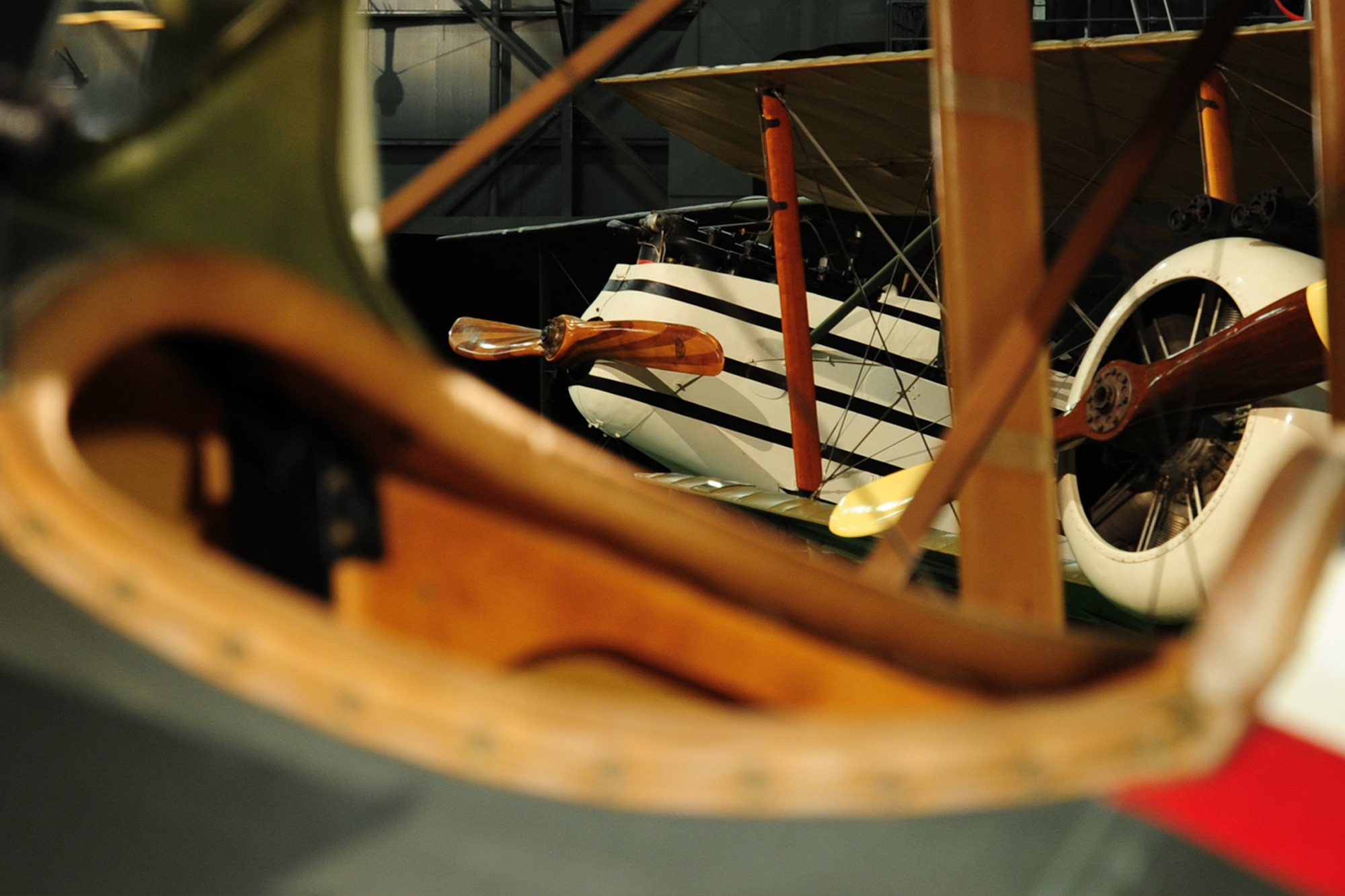 DAYTON, Ohio -- Halberstadt CL IV in the Early Years Gallery at the National Museum of the United States Air Force. (U.S. Air Force photo)