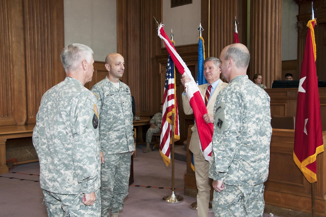 Brigadier General Scott A. Spellmon assumed command of the Northwestern Division, U.S. Army Corps of Engineers, on July 16, 2015. In this position, he will oversee an annual program of more than $3 billion in civil works, environmental restoration and military construction in more than a dozen states, primarily within the Columbia and Missouri river basins.