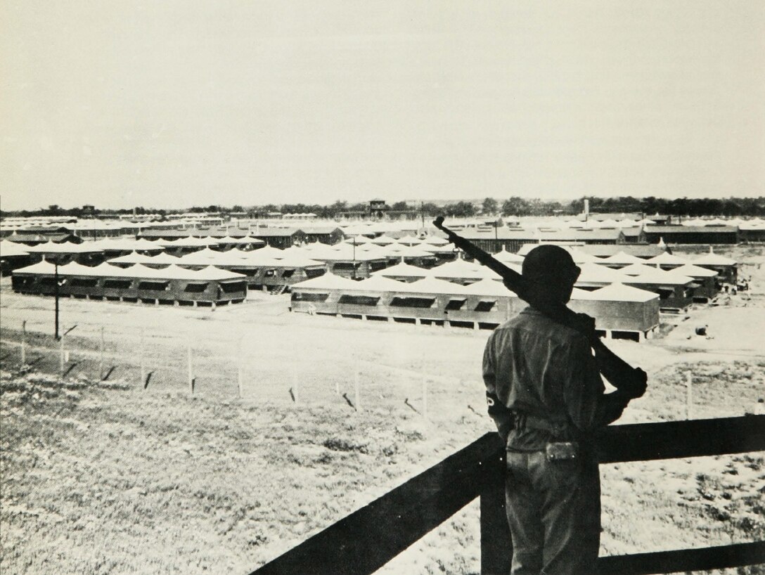 One of the larger prisoner-of-war camps for Axis prisoners. 