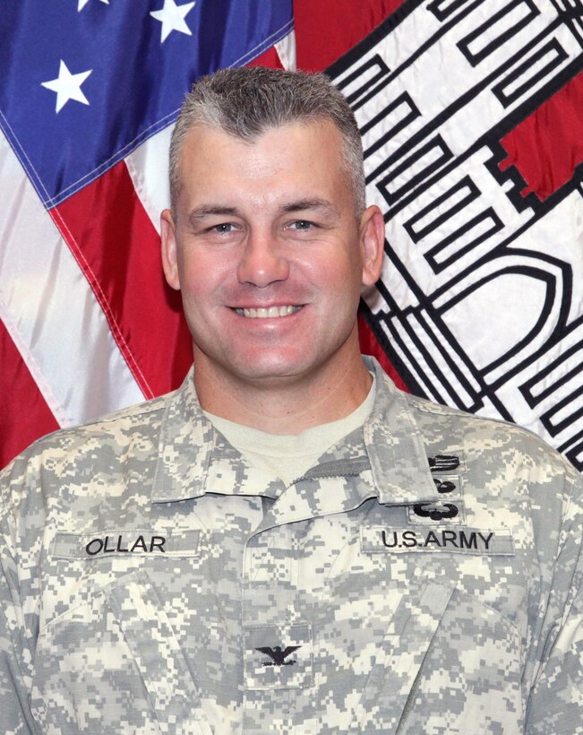 Southwestern Division Deputy Commander Col. Donovan Ollar