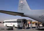 Missouri Air National Guard members deployed as part of the 774th Expeditionary Airlift Squadron, Bagram Air Base, transport medical patients during aeromedical evacuation operations in Afghanistan.