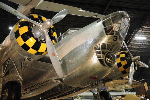 DAYTON, Ohio -- Douglas B-18 Bolo in the World War II Gallery at the National Museum of the United States Air Force. (U.S. Air Force photo)