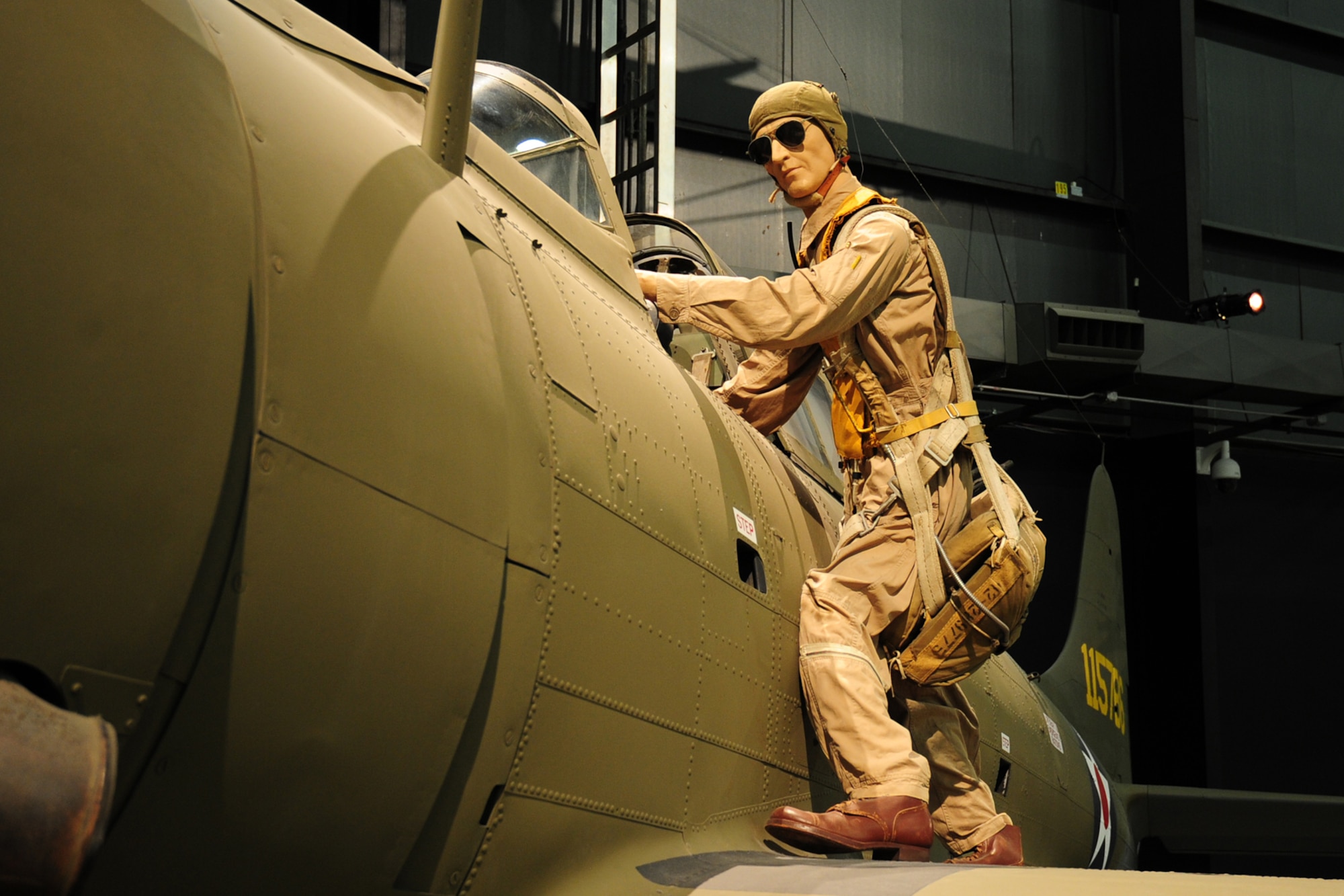 DAYTON, Ohio -- Douglas A-24 in the World War II Gallery at the National Museum of the United States Air Force. (U.S. Air Force photo)