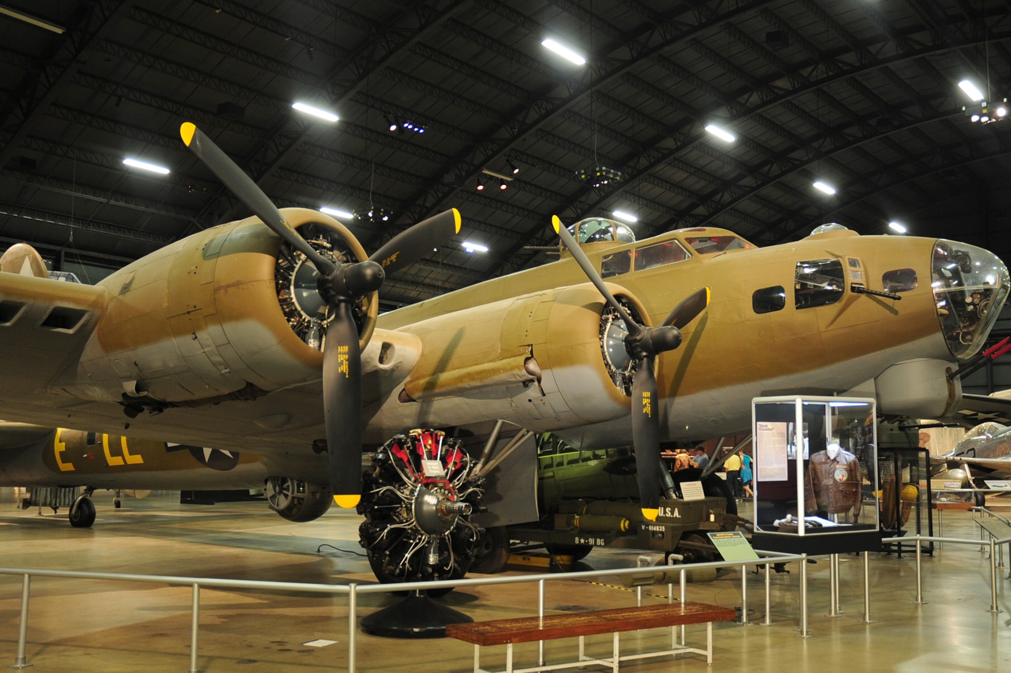 DAYTON, Ohio -- Boeing B-17G Flying Fortress "Shoo Shoo Shoo Baby"  in the World War II Gallery at the National Museum of the United States Air Force. (U.S. Air Force photo)