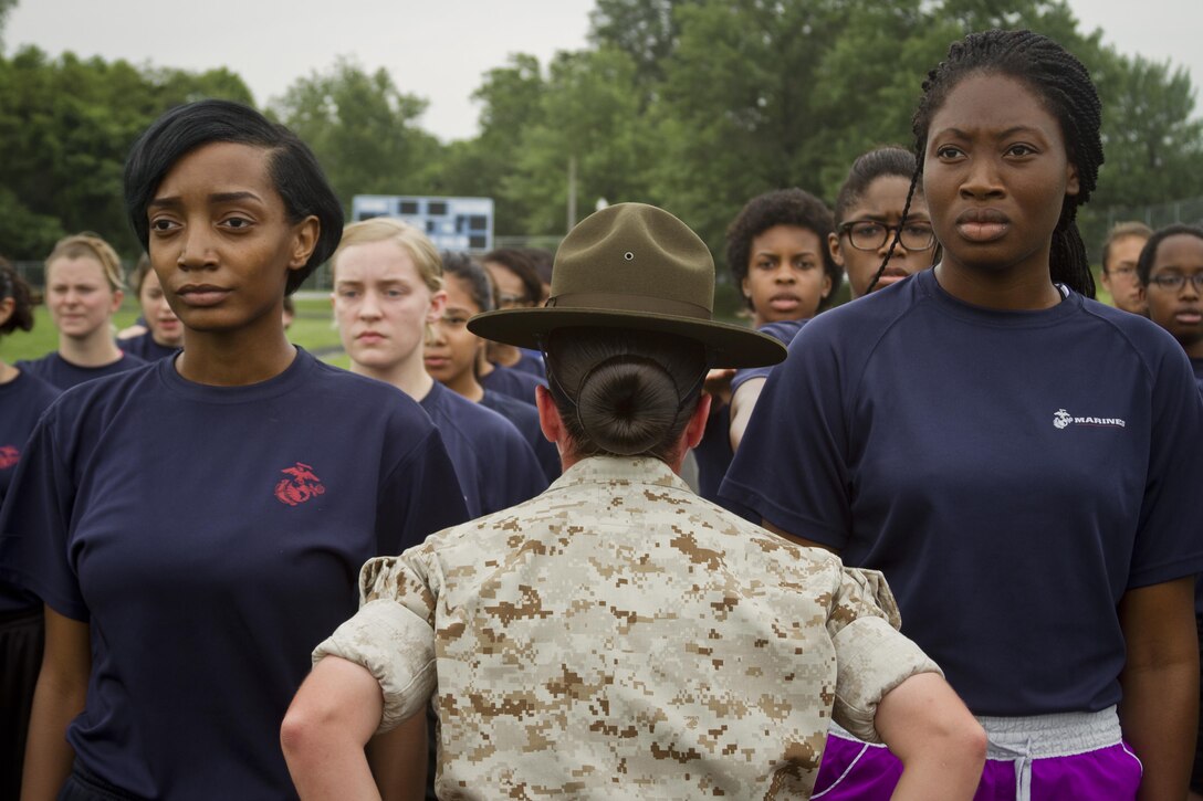 Marine Corps, United States Marine Corps, Marine Corps Recruiting Command, Recruiting, 4th Marine Corps District, Recruiting Station Baltimore, Maryland, Baltimore, Washington D.C., Delmarva, Eastern Shore, Charm City, Future Marines, Making Marines, Professional Development, Training, Female Marines, Drill Instructor, 4th Recruit Training Battalion, Marine Corps Recruit Depot Parris Island, South Carolina, St. George, Utah, MCRD, Fort George G. Meade, Delayed Entry Program, Poolees, Pool Program, DMV