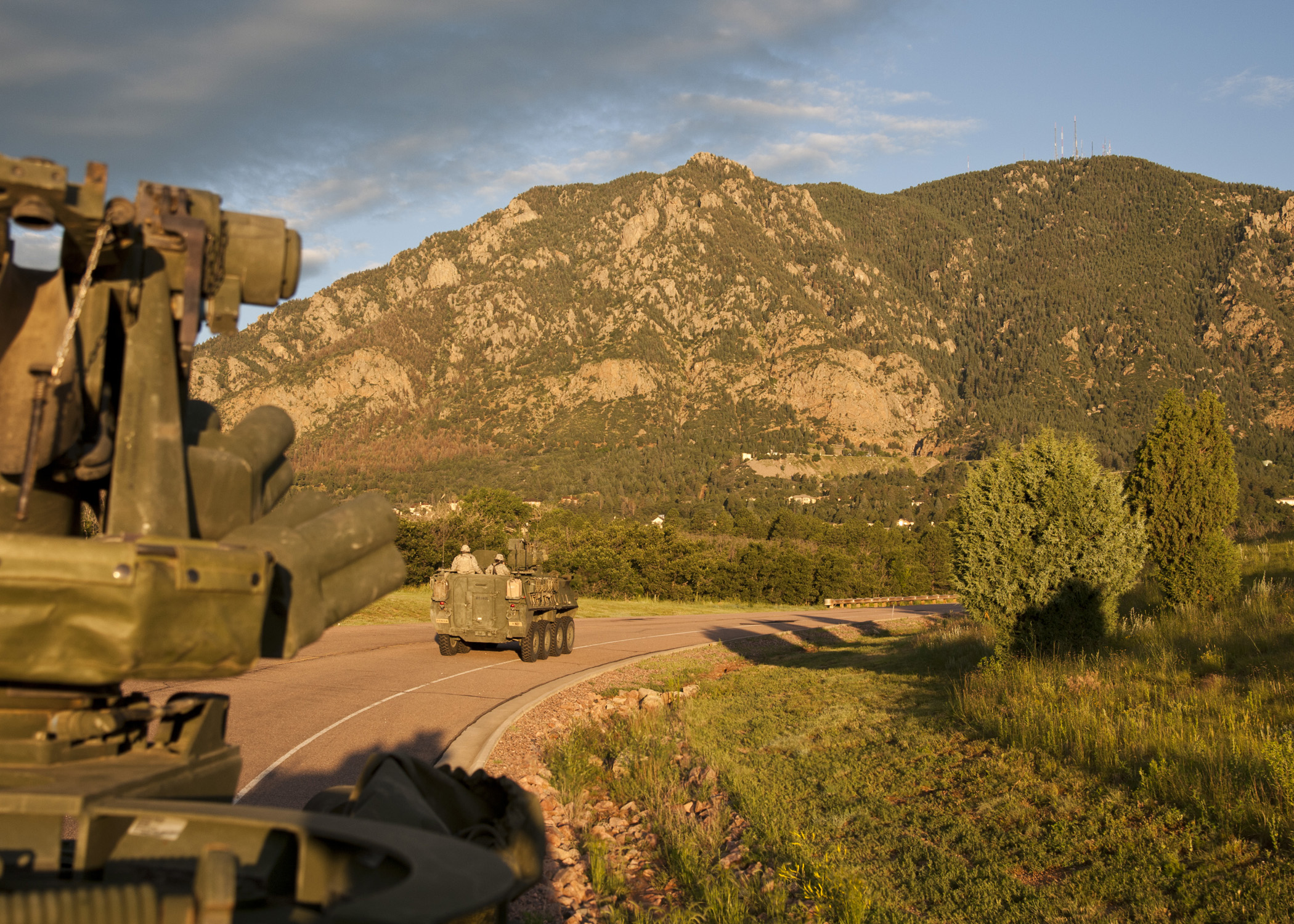 Fort Carson, Cheyenne Mountain Air Force Station test joint response