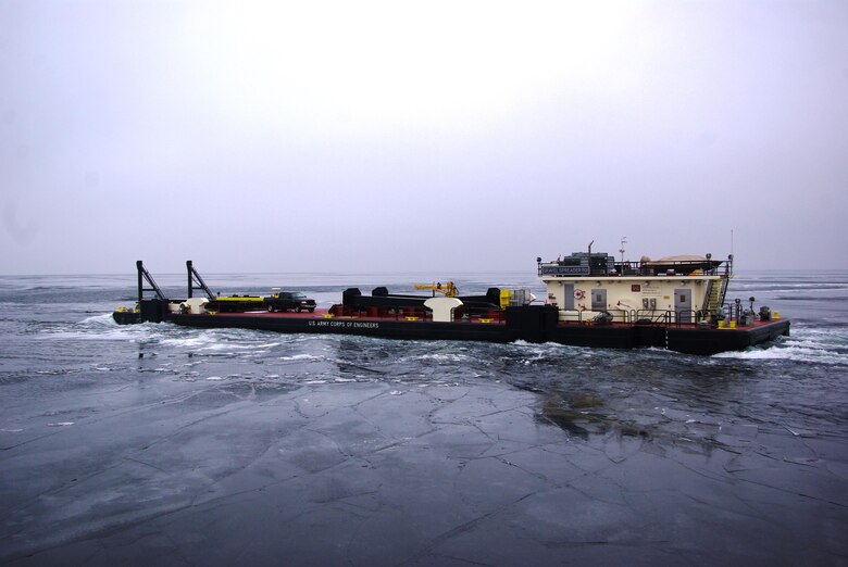 The U.S. Army Corps of Engineers' Marine Design Center managed design and construction of the USACE Memphis District's Gravel Spreader Barge. The vessel was delivered in February of 2012. 