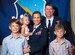 Lt. Col. Loralie Rasmussen, Officer Training School Detachment 12 commander, and her husband, Lt. Col. Reid Rasmussen, Air War College student, take a moment with their family after the change of command ceremony July 16, 2015, Maxwell Air Force Base, Ala. The couple has three children, from left to right, Foster, Amelia Grace and Emmett. (U.S. Air Force photo/Airman 1st Class Alexa Culbert)