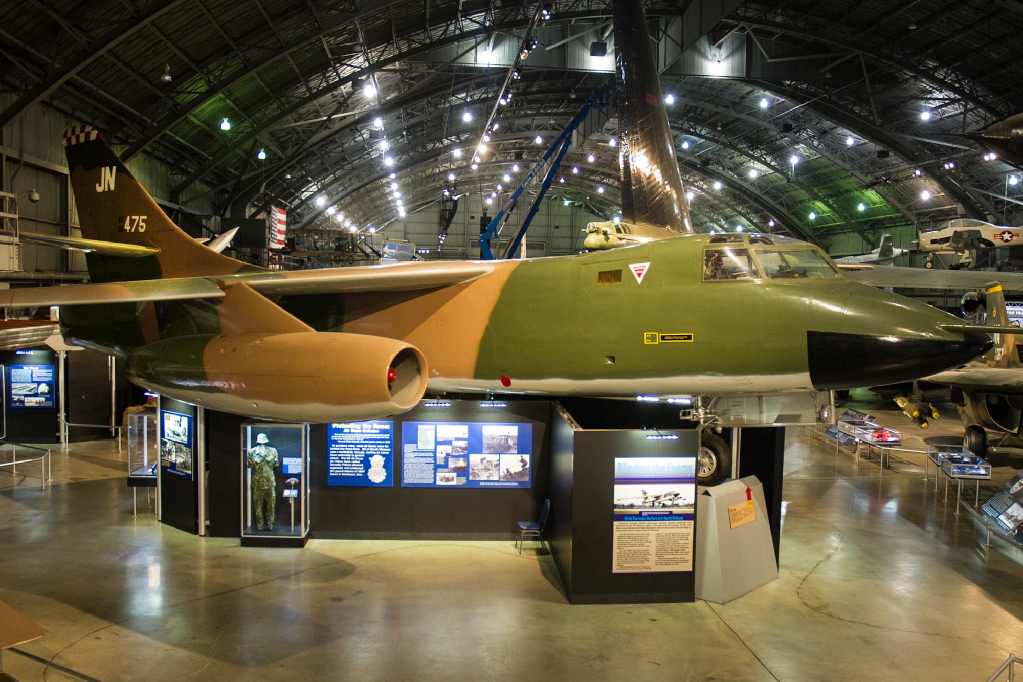 DAYTON, Ohio -- Douglas RB-66B Destroyer in the Southeast Asia War Gallery at the National Museum of the United States Air Force. (U.S. Air Force photo)