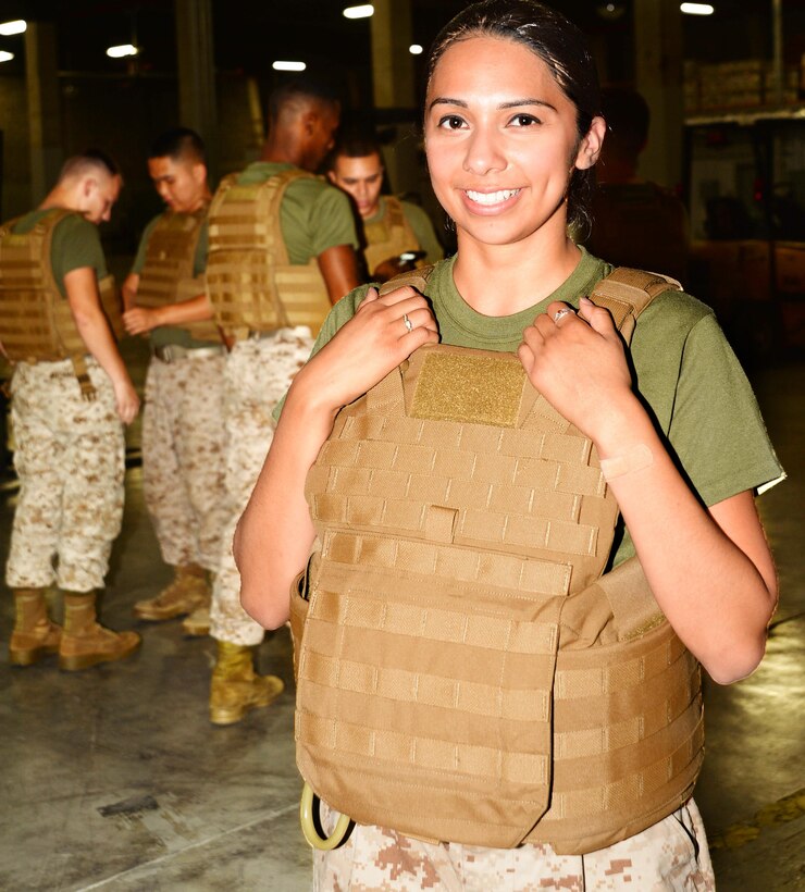 More than 20 reservists with Detachment 2, Supply Company, Combat Logistics Battalion-451, from Anacostia, Washington, D.C.; and 4th Civil Affairs Group from Miami, Florida, hone their supply warehouse skills during training aboard Marine Corps Logistics Base Albany, July 22.