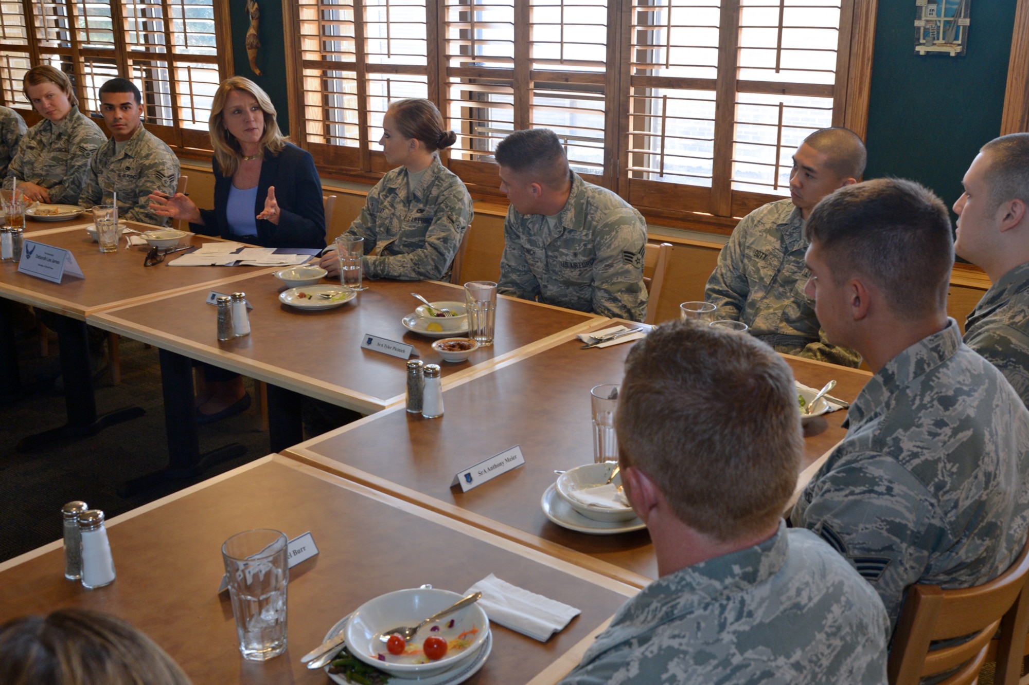 SecAF arrives at Hill, thanks Airmen > Hill Air Force Base > Article Display