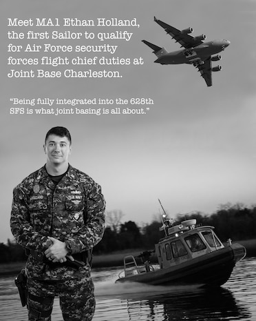 MA1 Holland qualifies for SFS flight chief duties.