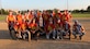 Members of the 174th Aerial Defense Artillery Brigade pose with their trophy from the Joint Base Andrews’ championship softball game, July 21, 2015, at the West Fitness Center softball fields. The 174th Air Defense Artillery Brigade softball team won two games against the 1st Helicopter Squadron softball team to win the championship. (U.S. Air Force photo/ Airman 1st Class J.D. Maidens)