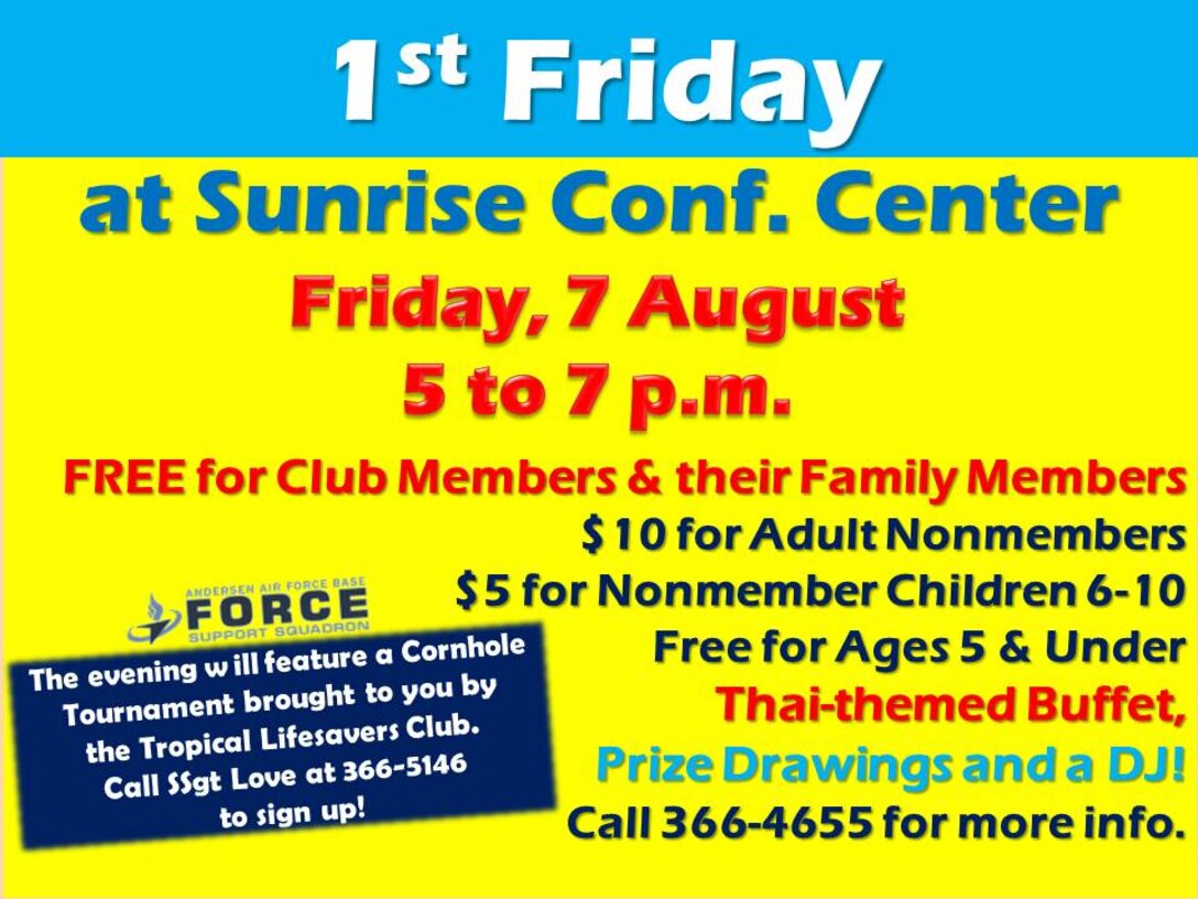 First Friday @ Sunrise Conference Center
