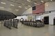 Members of the 459th Maintenance Group gather in hangar 11, Joint Base Andrews, Maryland for Col. Donald Robison's retirement ceremony, July 25, 2015.  Col. Robison, the 459th Maintenance Group commander served more than 32 years in the Air Force.  (Air Force photo by: Tech Sgt. Brent A. Skeen)
