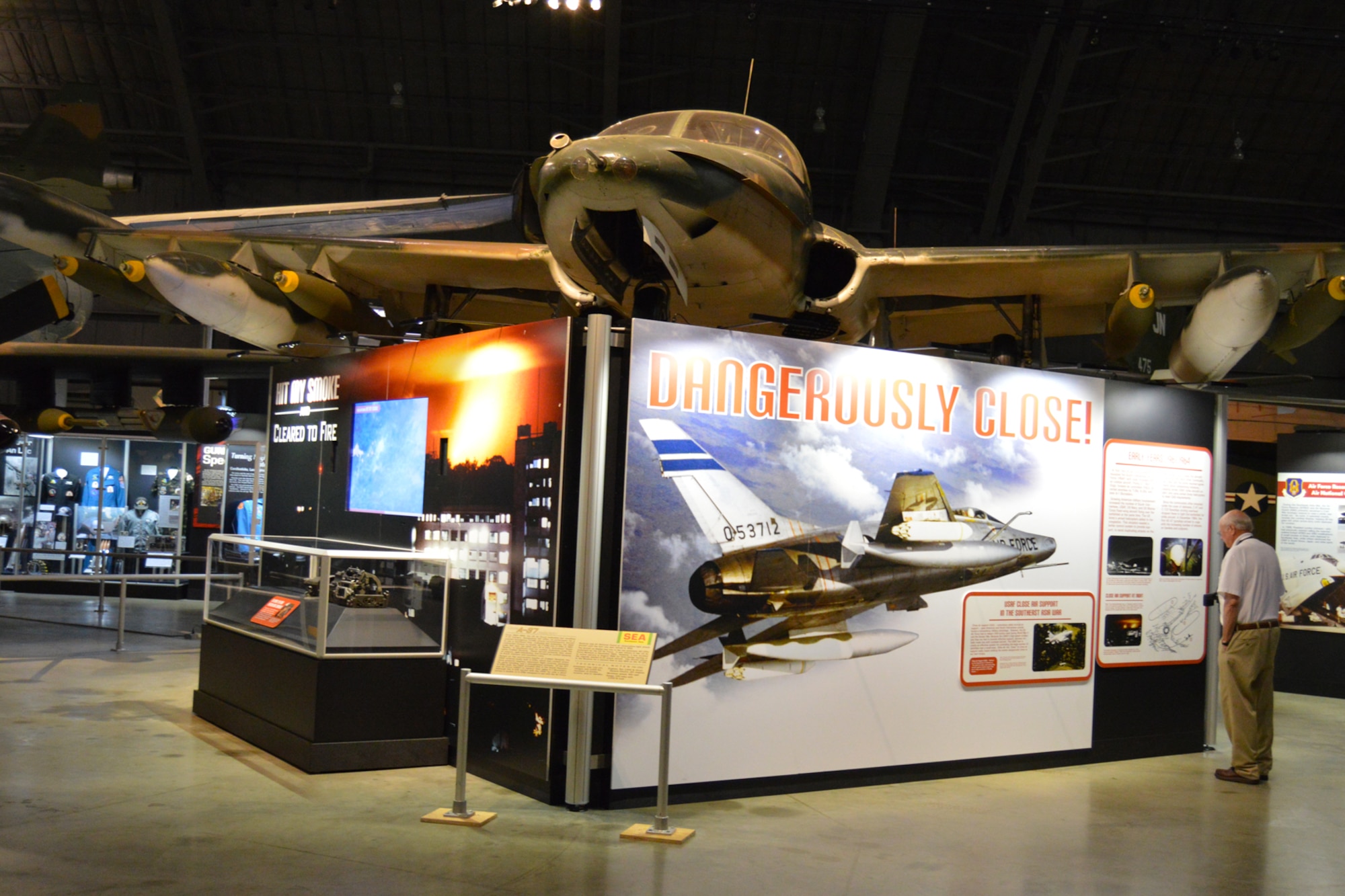 DAYTON, Ohio -- Cessna YA-37A Dragonfly in the Southeast Asia War Gallery at the National Museum of the United States Air Force. (U.S. Air Force photo) 