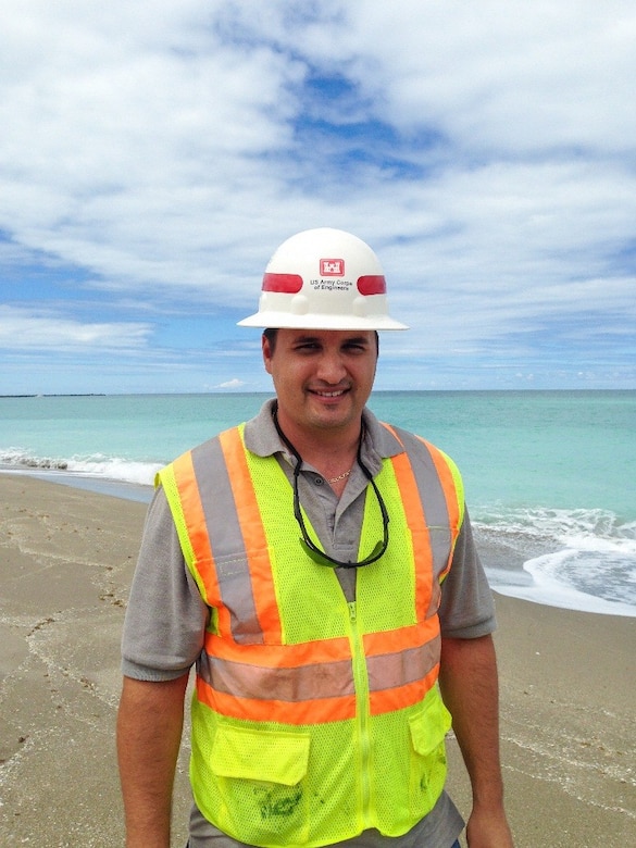 Jose Bilbao is the lead engineer of dredging projects for the West Palm Beach Resident Office and a member of the C-44 Project Team.