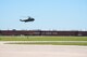 A VH-3D Sea King with Marine Helicopter Squadron One lands at Tinker Air Force Base, Okla. July 16, 2015. HMX-1 is the U.S. Marine Corps helicopter squadron responsible for the transportation of the President of the United States, Vice President, Cabinet members and other VIPs. (U.S. Air Force Photo/Staff Sgt. Lauren Gleason)