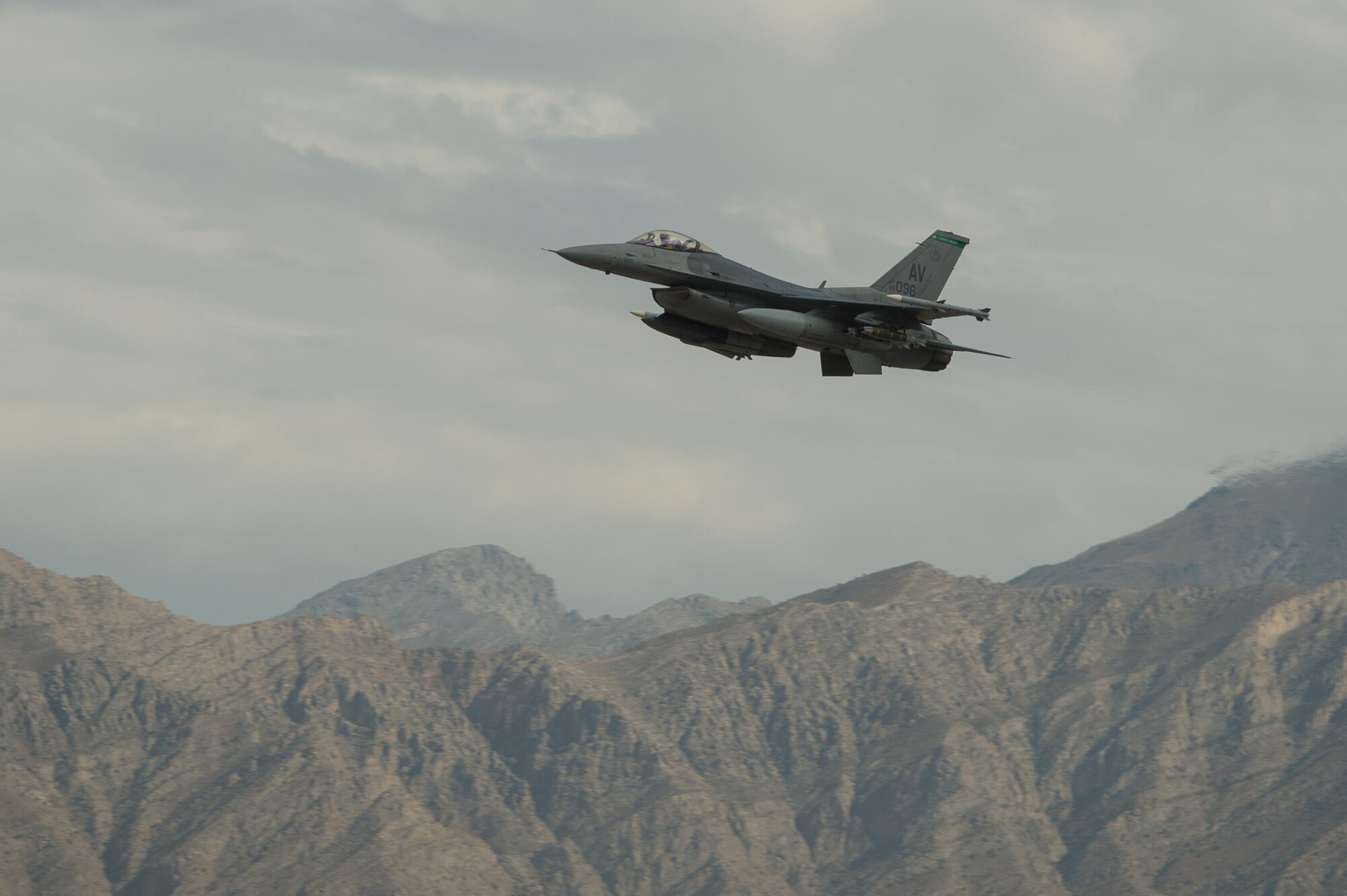 A U.S. Air Force F-16 Fighting Falcon “Triple Nickel” aircraft assigned to the 555th Expeditionary Fighter Squadron from Aviano Air Base, Italy, takes off from Bagram Airfield, Afghanistan, July 28, 2015. The F-16 is a multi-role fighter aircraft that is highly maneuverable and has proven itself in air-to-air and air-to-ground combat. Members of the Triple Nickel are deployed in support of Operation Freedom’s Sentinel and NATO’s Resolute Support mission. (U.S. Air Force photo by Tech. Sgt. Joseph Swafford/Released)