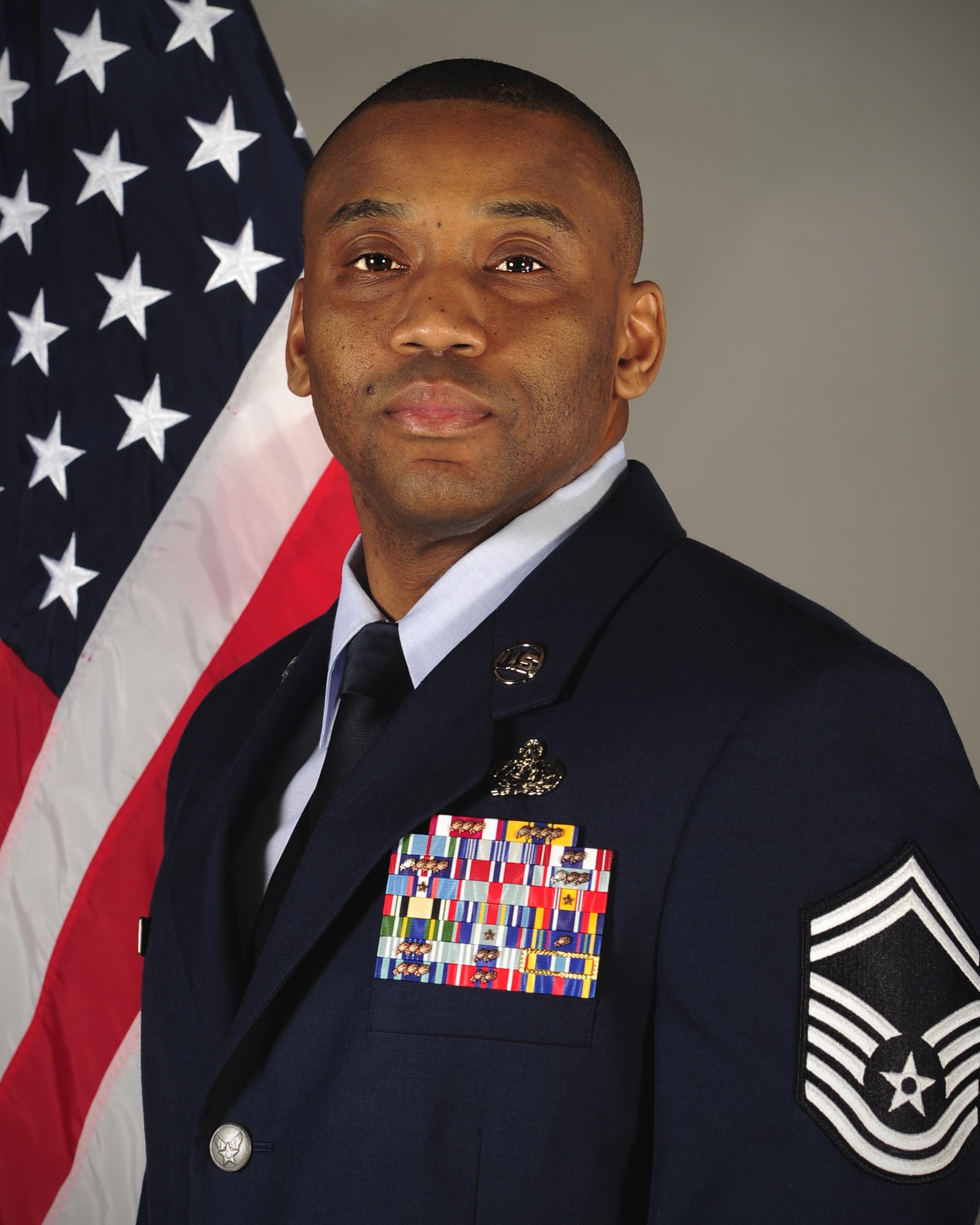 U.S. Air Force Senior Master Sgt. Harold Terrance, from the 8th Communications Squadron at Kunsan Air Base, South Korea, was named one of the 12 Outstanding Airman of the Year for 2015. Sergeant Terrance is the 8th CS operations flight chief. According to his award information, he was named the 2014 Pacific Air Force Senior NCO of the Year, Air Force Outstanding Cyber Operations SNCO of the Year, PACAF Network Warfare/Information Operations SNCO of the Year, and won the PACAF Theodore Von Karman Award (For National Defense through Science and Engineering) and was the Armed Forces Enlisted Information Technology Leadership Award Winner. (U.S. Air Force photo)