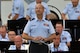 Major Bryan Miller from the Air National Guard Band of the Midwest takes a bow following a musical selection at a concert in Sioux City, Iowa on July 27, 2015. Miller heads the 566th Air Force Band based in Peoria, Ill. The band is performing in Sioux City as part of their summer concert series entitled “Hero’s Among Us”. This summer, as part of their two week annual training, the band is performing primarily in Iowa and South Dakota.
U.S. Air National Guard Photo by: Technical Sgt. William Wiseman/Released
