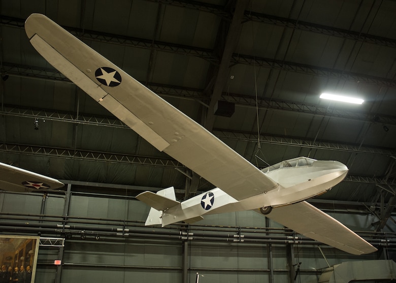 DAYTON, Ohio -- Schweizer TG-3A in the World War II Gallery at the National Museum of the United States Air Force. (U.S. Air Force photo)
