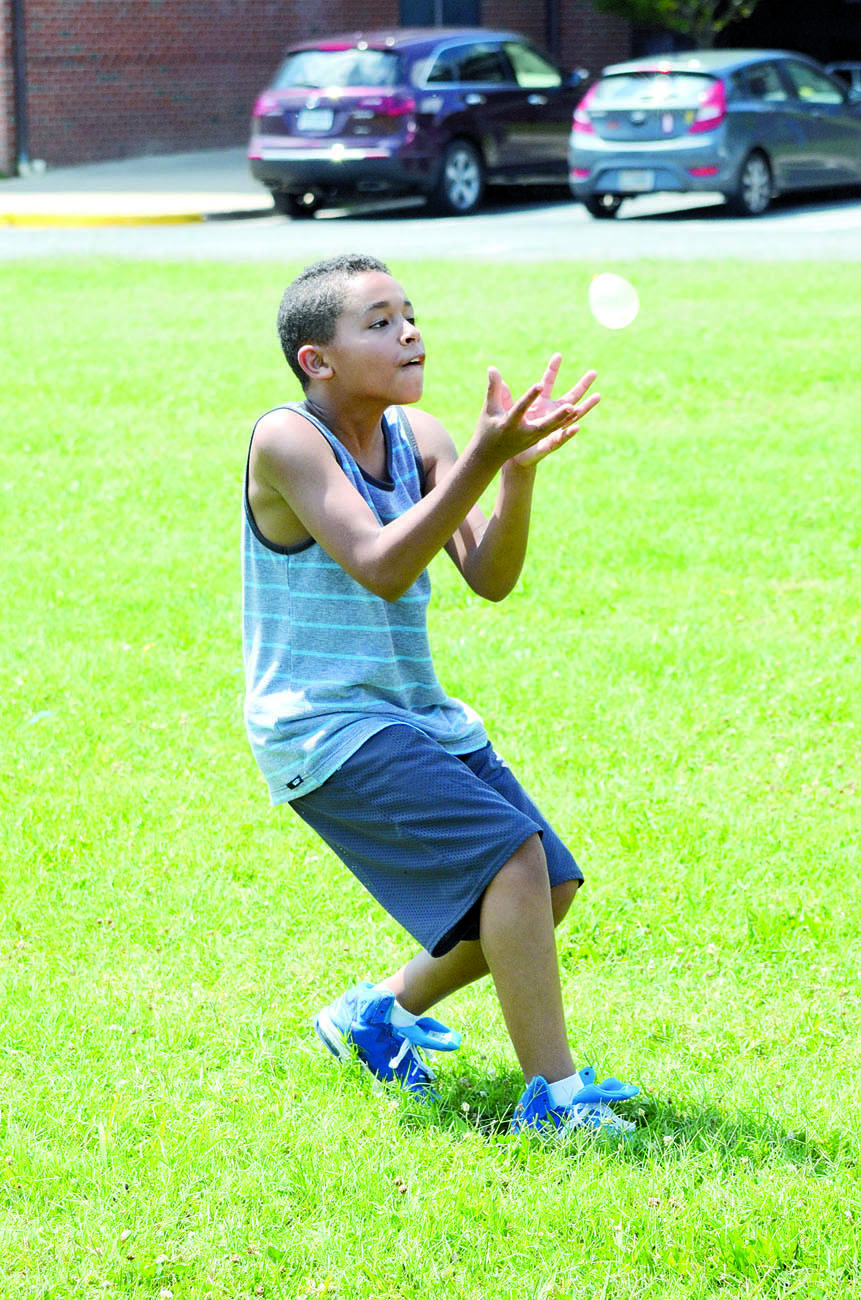 Semper Fit hosted a four-day camp for the children of Marine Corps Base Quantico with the goal of getting them interested in physical activity and healthy eating. Campers made tasty healthy snacks and did yoga, ran an obstacle course, made kites and took part in a water balloon toss, among other activities.