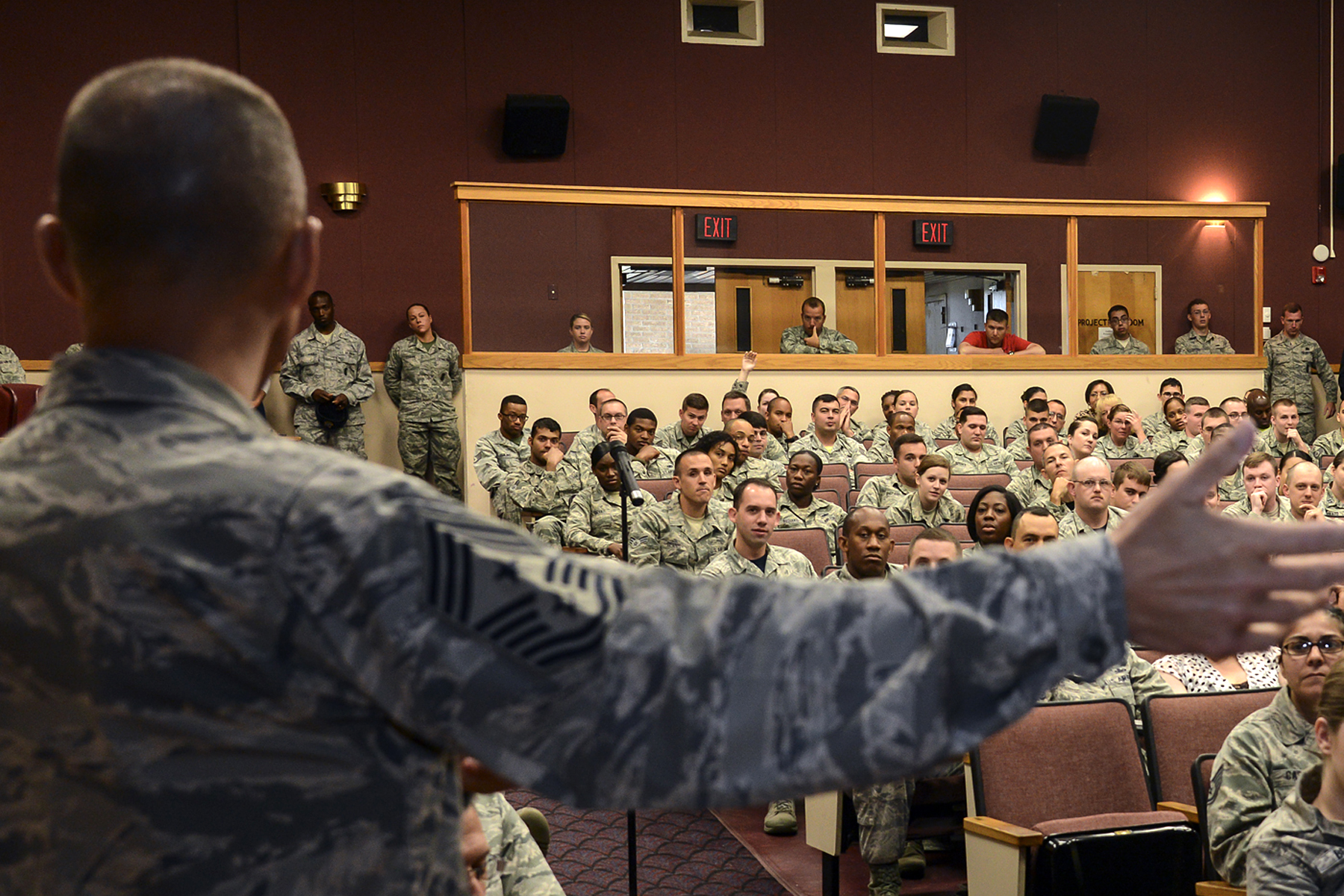 EES/WAPS briefing team at