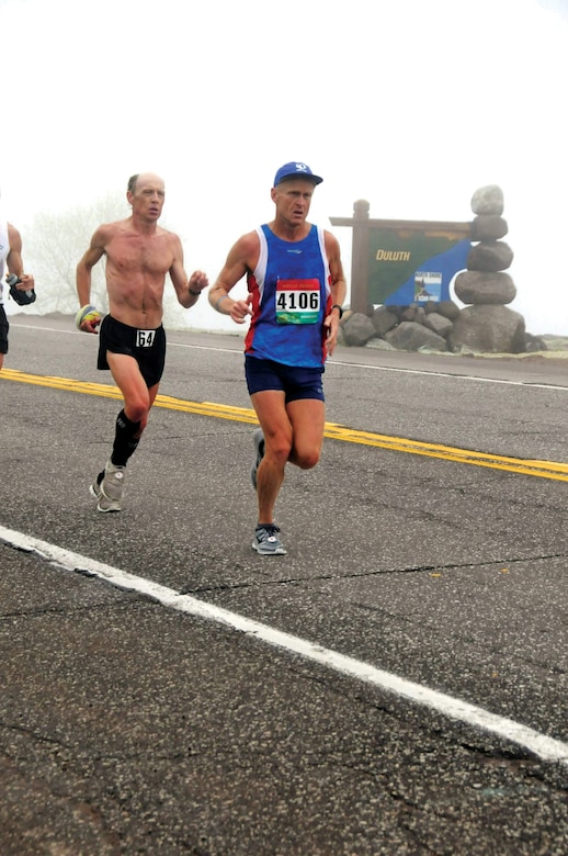 Chamberlain ran Grandma's Marathon in Minnesota on June 22, 2013 with a time of 2:53:59. He crossed the finish line 36 minutes and 1 second faster than his Boston Qualifying time. It was his second marathon. His first being 14 years earlier in Austin, Texas.