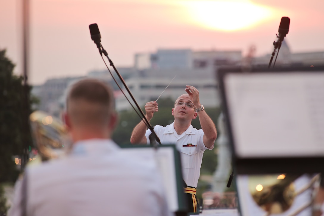 The Marine Band performed a Summer Fare concert at the U.S. Capitol on June 10, 2015. (U.S. Marine Corps photo by Staff Sgt. Brian Rust/released)