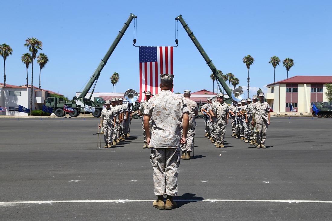 11th Marine Expeditionary Unit Change of Command Ceremony