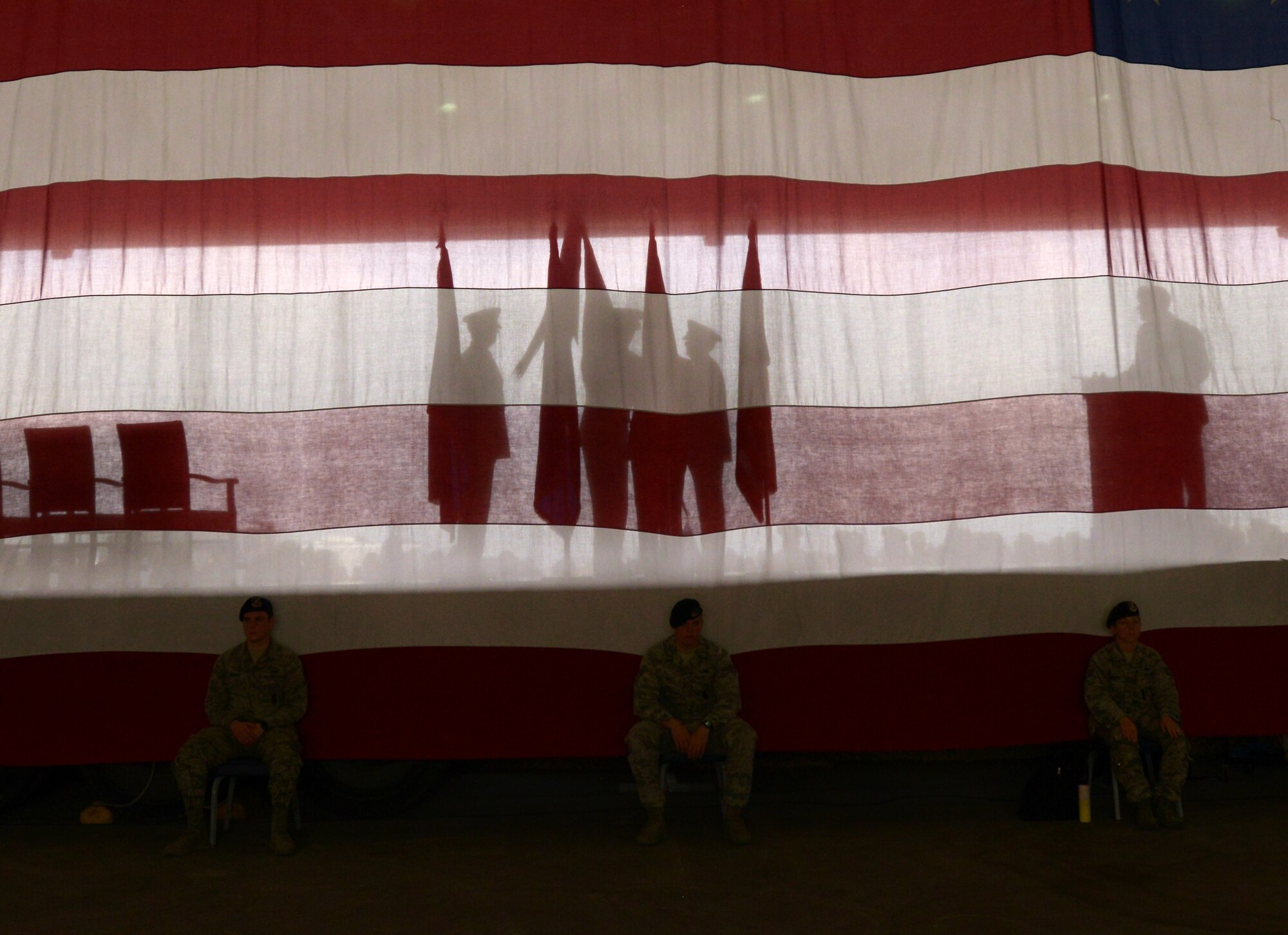 Col. John Walker accepts command of the 39th Air Base Wing during the wing's change of command ceremony July 31, 2015, at Incirlik Air Base, Turkey. The ceremony is a tradition in which authority and responsibility for a unit is transferred from one officer to another. (U.S. Air Force photo by Senior Airman Krystal Ardrey/Released)
