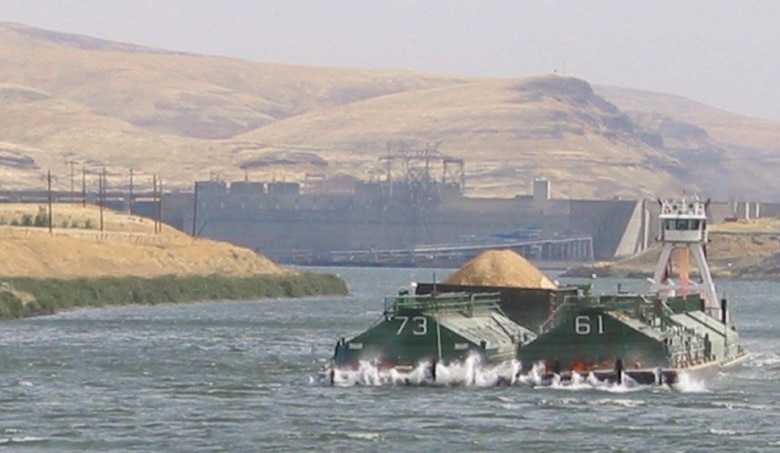 Little Goose Lock and Dam, near Starbuck, Washington