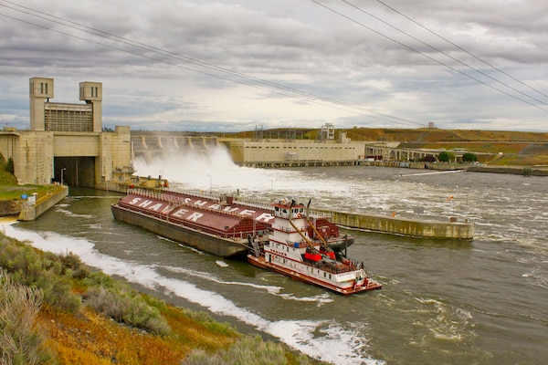 Ice Harbor Lock and Dam, near Burbank, Washington