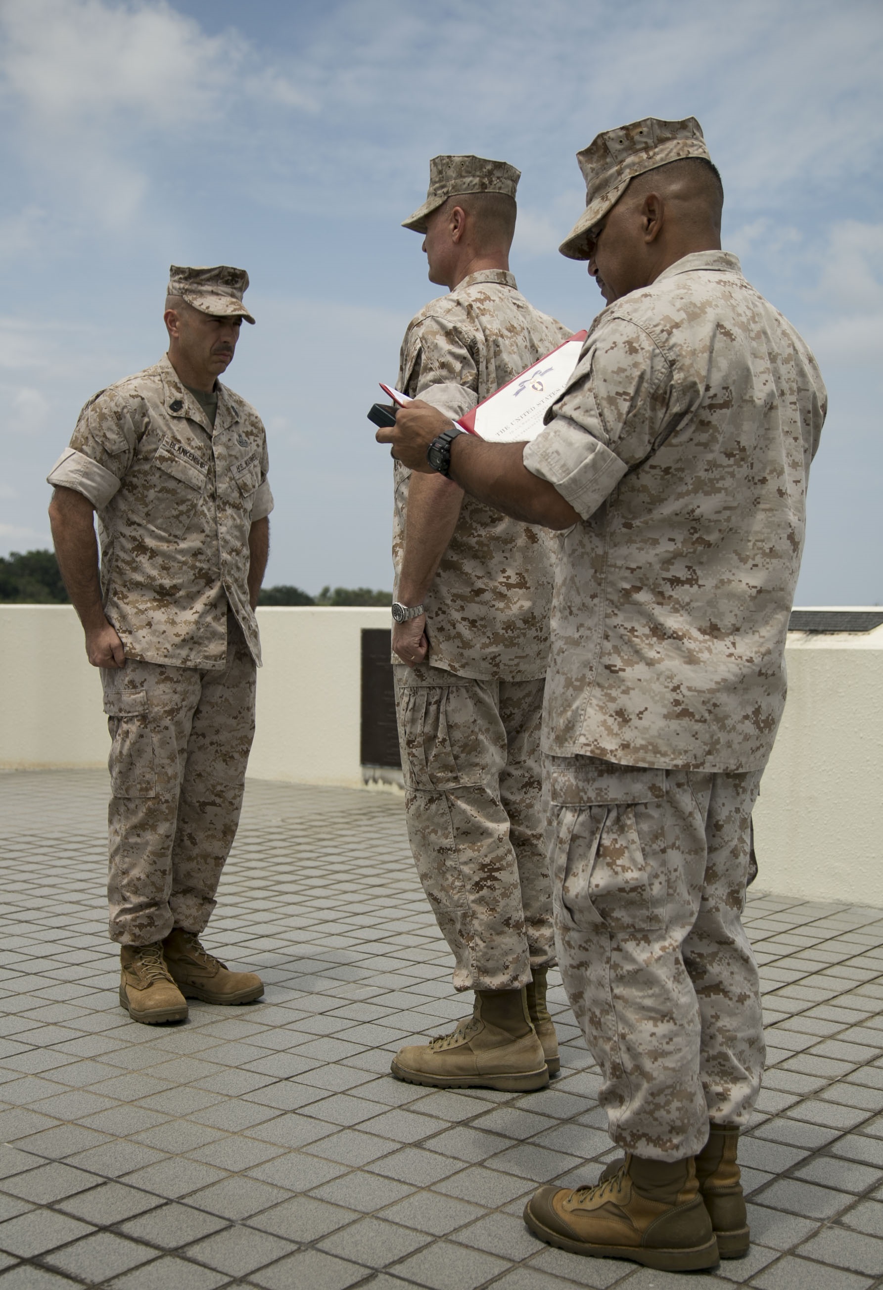 III MEF Marine receives Purple Heart