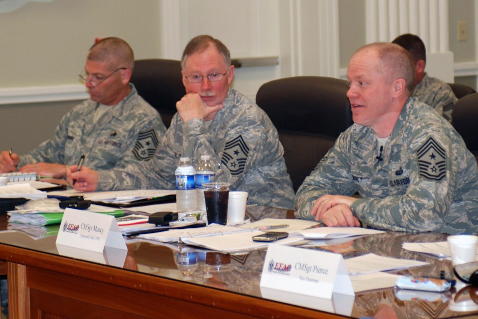 Air Guard enlisted leaders tackle issues > National Guard > Article View