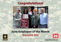 Congratulations to Huntsville Center's June Employee of the Month Nanette Hill!