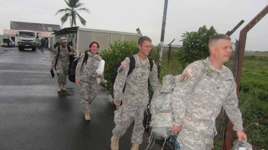 The remaining military members on the USACE team sent to Liberia for Operation United Assistance made it back to Germany earlier this month, just as the West African nation was declared Ebola-free.
 