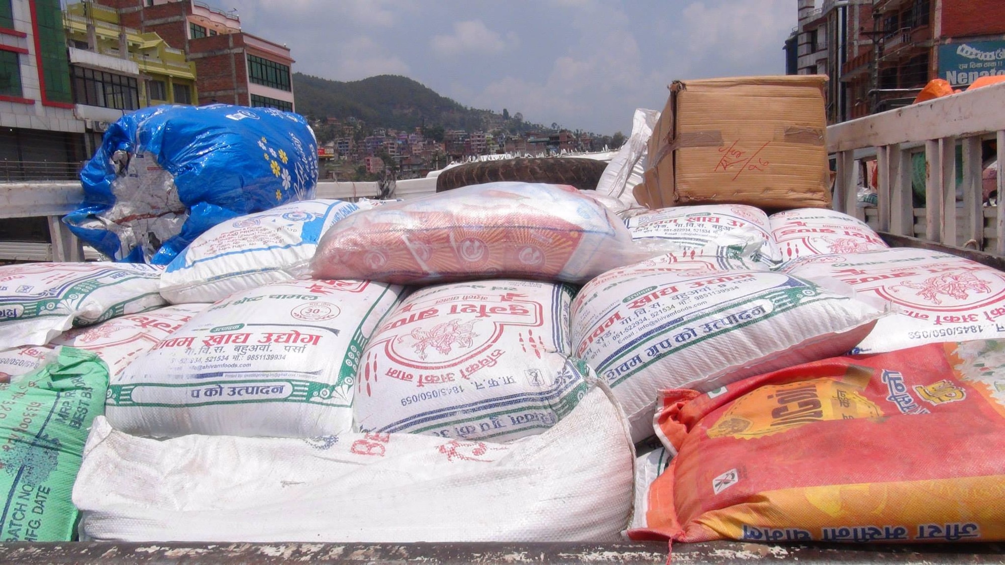 Members from the 22nd Medical Group donated more than $1,000 to the people of Nepal, who were struck by two earthquakes recently. The Money donated went toward blankets, food, water and other essentials. (Courtesy photo)