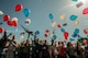 French children let balloons soar into the sky to celebrate the service of the U.S. military during D-Day June 4, 2015, Normandy, France. More than 380 servicemembers from Europe and affiliated D-Day historical units are participating in the 71st Anniversary as part of Joint Task Force D-Day 71. The task force, based in Saint Mere Eglise, France, is supporting local events across Normandy, from 2-8 June, 2015 to commemorate the selfless actions by all the Allies on D-Day that continue to resonate 71 years later. (U.S. Air Force photo/Senior Airman Nicole Sikorski)