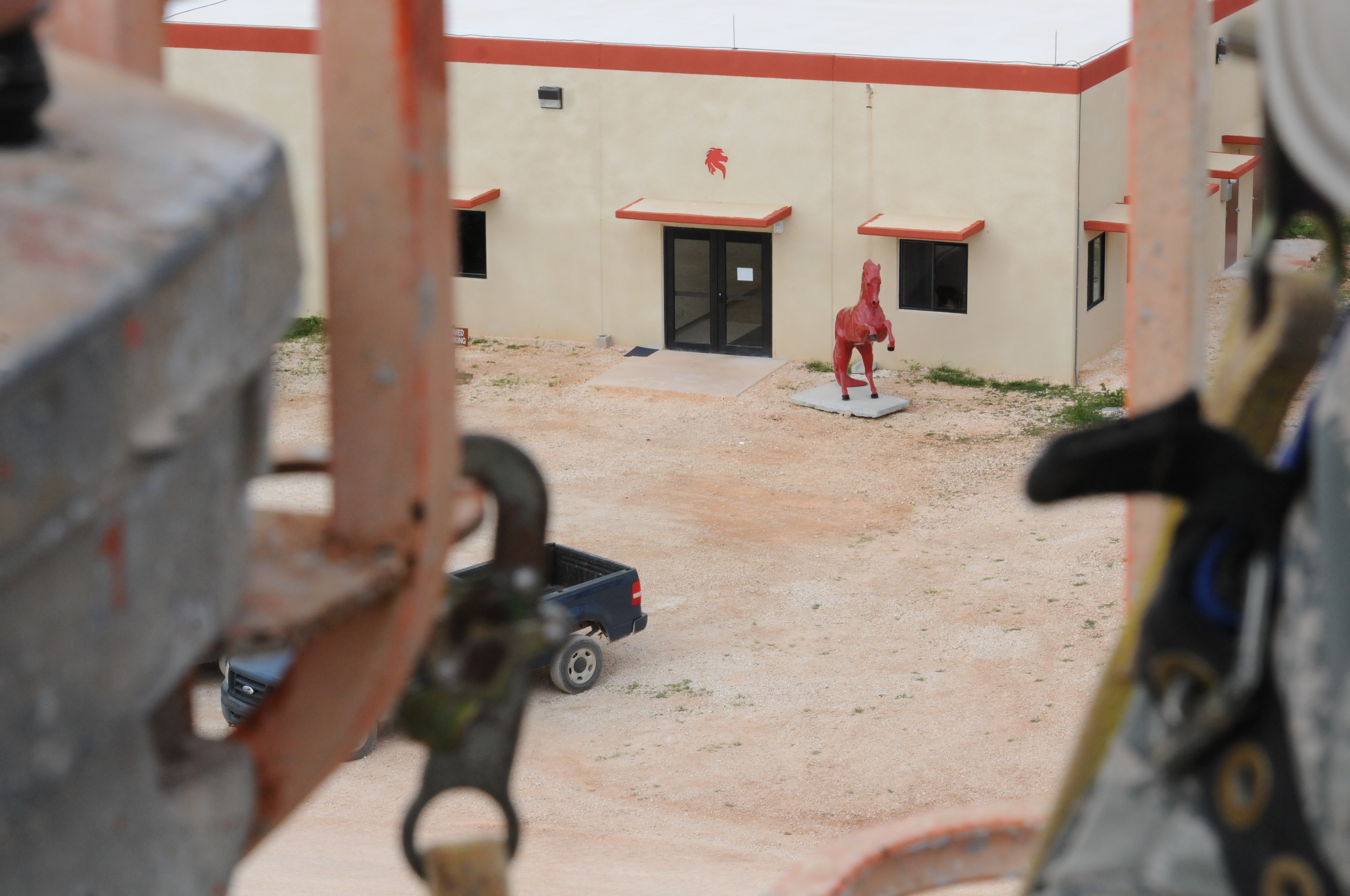 RED HORSE airmen construct FST facility during joint ...