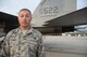 Master Sgt. Timothy Boysun, 43rd Auxiliary Maintenance Unit F-22 Support Section Flight Chief, stands next to aircraft 78522, one of the first airframes he worked on when he first joined the Air Force in 1999, during the Sentry Savannah 15-2 exercise. (U.S. Air National Guard photo by Staff Sgt. George Solis)