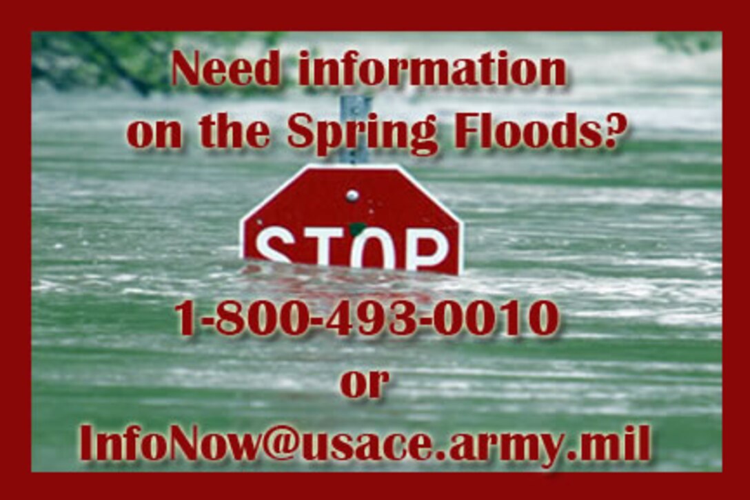 To reach the call center and learn more about recent flooding, please call 1-800-493-0010.