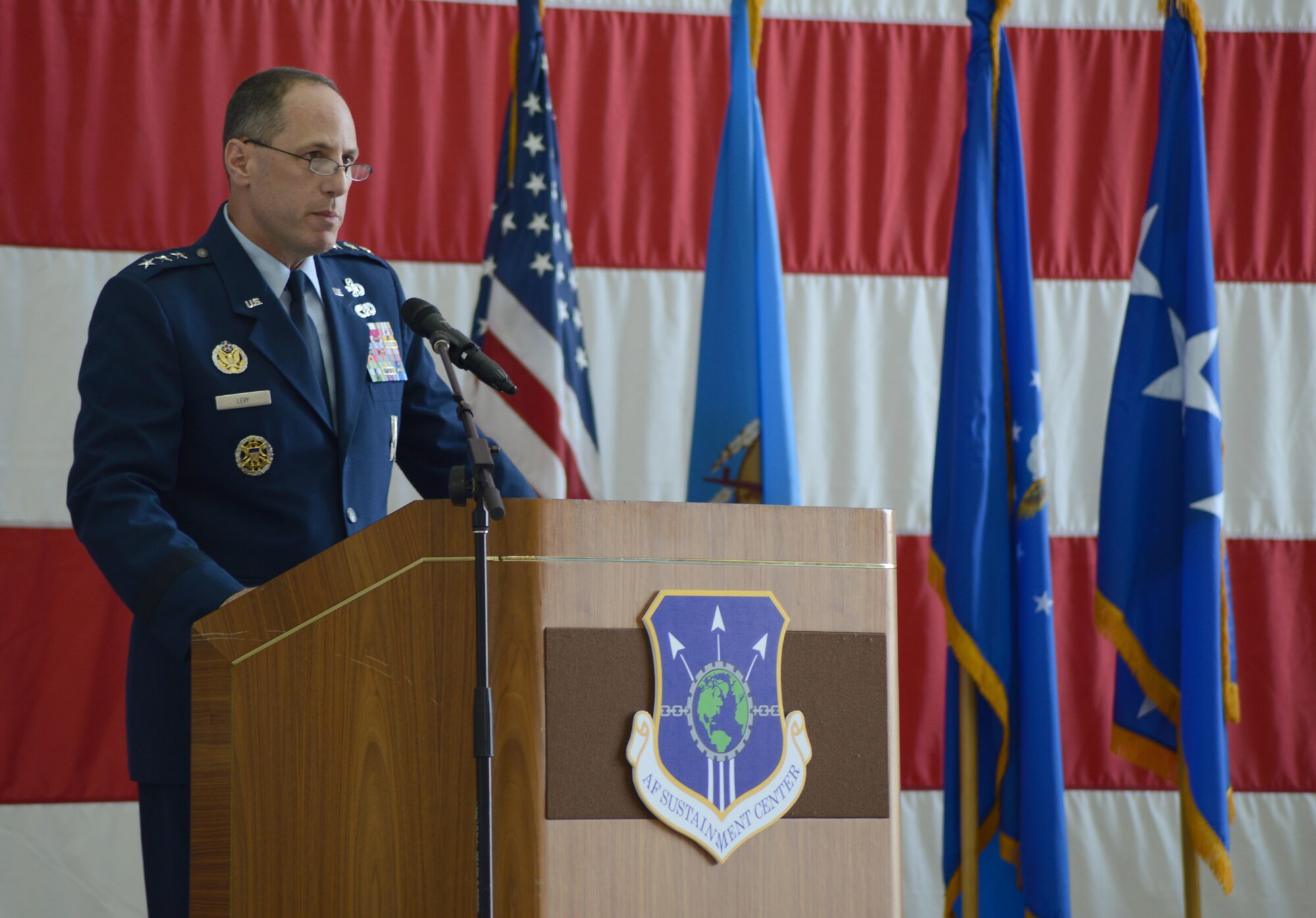 General Levy Succeeds General Litchfield As AFSC Commander Air Force 