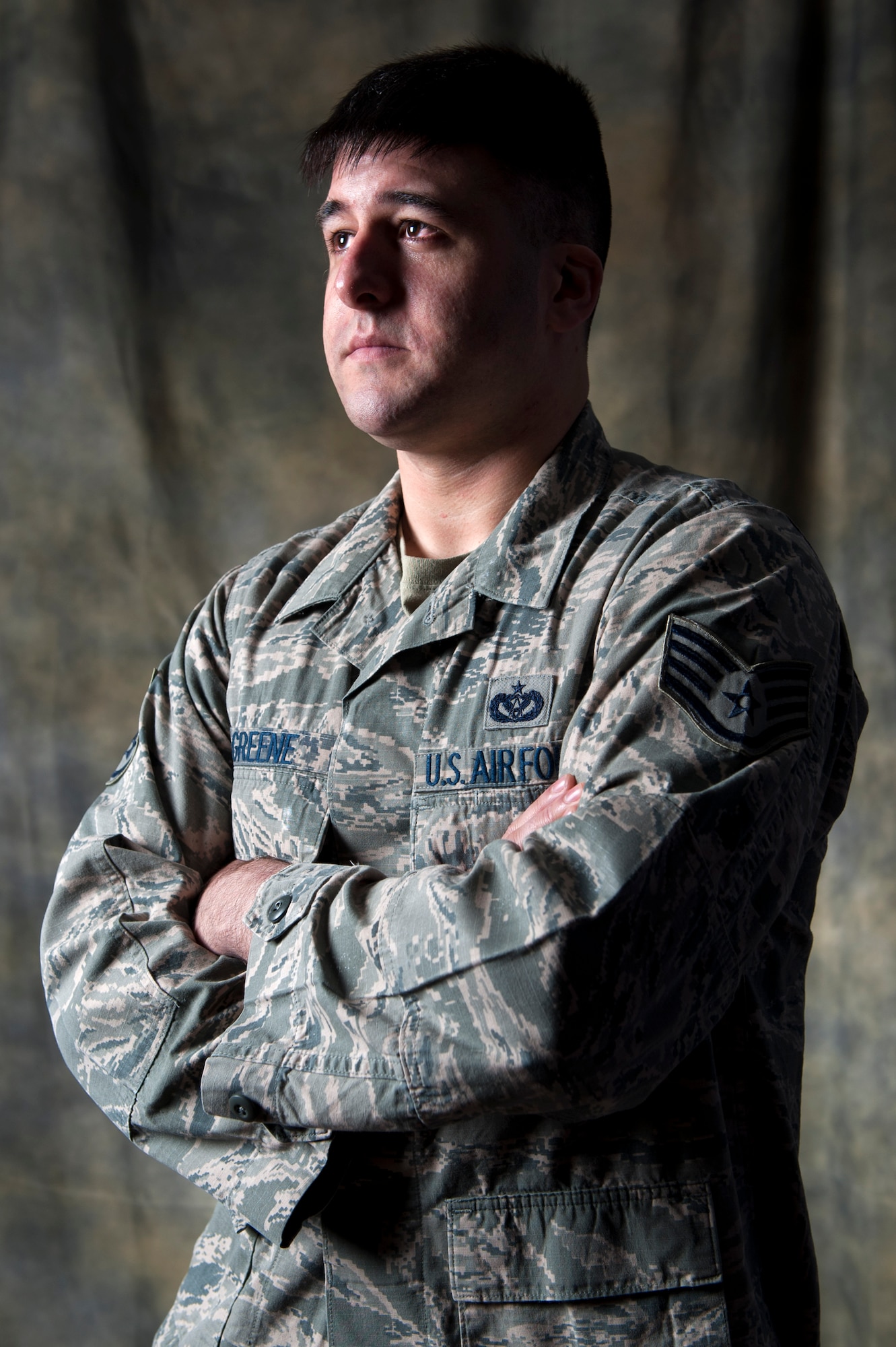 Air Force Staff Sgt. Joshua Greene, is just one of more than 30 Sexual Assault Prevention and Response victim advocates who are the first line of support for victims of sexual assault. The victim advocate offers support to their clients, facilitates their decision making, informs them of their rights, serves as a liaison among agencies, accompanies their clients to appointments, offer crisis intervention, conducts safety planning and works with other helping and law enforcement agencies until their services are no longer needed or requested. Greene is assigned to the 673d Civil Engineer Squadron as a firefighter. (U.S. Air Force photo/Staff Sgt. Sheila deVera) 