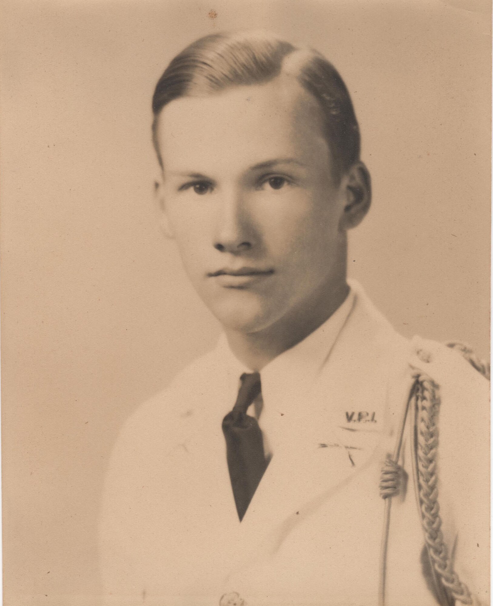 A young Capt. Walter Wyatt, a World War II decorated veteran and Homestead, Fla. resident passed away Sunday evening.  As his family prepared to take him to the funeral home, two F-16 jets from the 482nd Fighter Wing roared over his house coincidentally while returning to base on June 8. Wyatt served as a U.S. Army Air Forces fighter pilot with the famed Flying Tigers in China. (Courtesy photo)